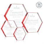 Gilford Hexagon Award - Red