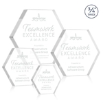 Gilford Hexagon Award - Clear