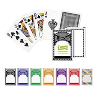 Standard deck of playing cards with custom imprint on the card... from ASI...