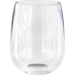 Symglass 12oz Clear Stemless Wine Glass
