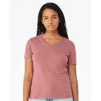 BELLA + CANVAS Women's Relaxed Triblend Short Sleeve V-Ne...... from ASI...