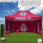 Full Privacy Tent Package, 15' Sublimated Tent Kit