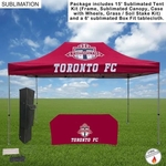 Event Package, 15' Premium Sublimated Tent Kit