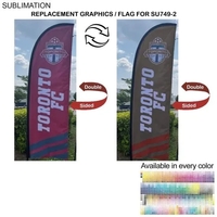 Replacement Flag For 8.5' Small Feather Flag... from ASI 53509 FIEL-Fairdeal...