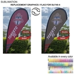 Replacement Flag For 7.5' Small Tear Drop Flag Kit