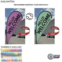 Flag For 9' Small Tear Drop Flag Kit... from ASI 53509 FIEL-Fairdeal Import &...