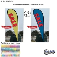Flag For 13.5' Large Teardrop Kit... from ASI 53509 FIEL-Fairdeal Import &...