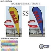 Flag For 13.5' Large Tear Drop Flag Kit... from ASI 53509 FIEL-Fairdeal...