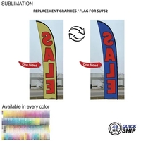 Flag For 15' Large Feather Flag Kit... from ASI 53509 FIEL-Fairdeal Import &...