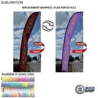 Flag For 19' X-Large Feather Flag Kit... from ASI 53509 FIEL-Fairdeal Import...