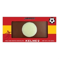 Soccer Two Tone Chocolate Bar