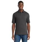 Port & Co Combed Ring Spun Pique Polo.