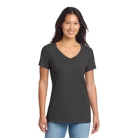 Port & Company Ladies Beach Wash Garment-Dyed V-Neck Tee... from ASI 84863...