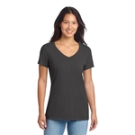 Port & Co Women's Beach Wash Garment-Dyed V-Neck Tee