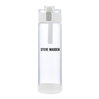 22 oz glass bottle with push-button locking lid, silicone carry loop,... from...