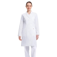 Notched Collar Lab Coat... from ASI 86018 Scrub Authority / Uniform Stores