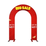 6'w x 8'h Open Gate Arch Display - Full Kit