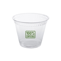 Compostable 9 oz Greenware squat cup. BPA free.... from ASI 88200 TK Sorg's -...