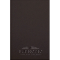 Perfect-bound Milano seminar pad with deboss imprint and 100 sheets of......