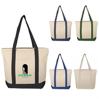 Explore elegance: Cosmo Tote, Heavy Duty 12 oz. canvas with open... from ASI...