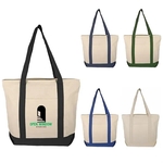 The 12oz Cotton Canvas Cosmo Tote Bag