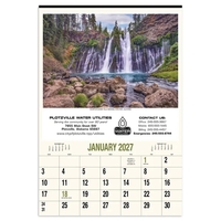 Scenic America® Executive-White Ad Calendar... from ASI 40480 Koozie Group /...