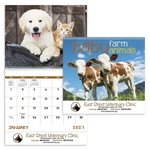 Good Value™ Baby Farm Animals - Spiral Calendar