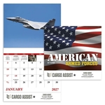 Good Value™ American Armed Forces - Stapled Calendar
