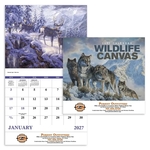 Good Value™ Wildlife Canvas - Stapled Calendar