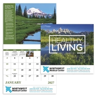 Good Value™ Healthy Living - Stapled Calendar