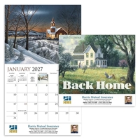 Back Home Appointment Calendar - Stapled... from ASI 40480 Koozie Group /...