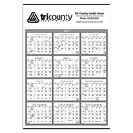 Triumph® Calendars Black & White Span-A-Year Non-Laminate...