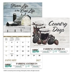 Good Value™ Country Days - Stapled Calendar