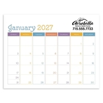 Triumph® Calendars Small Monthly Desk Pad - Colors