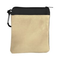 Canvas Zipper Tote with Carabiner... from ASI 40480 Koozie Group