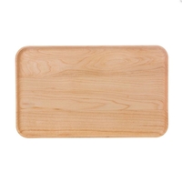 Coupe Appetizer Plate - 9" x 5.5" x 0.5" - Maple... from ASI 63017 J K Adams