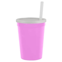 12 oz Cup with Lid & Straw... from ASI 40480 Koozie Group