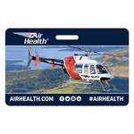 Rectangle Full Color Laminated Plastic .03" Thick-Horizontal