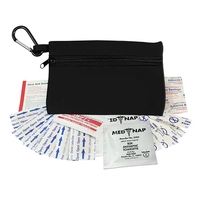 Neoprene zipper first aid tote with carabiner.... from ASI 40480 Koozie Group