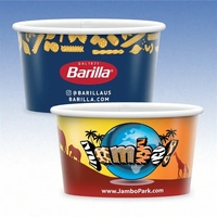 8 oz-Cold Paper Cups- Paper Container with Hi-Definition Full Color...