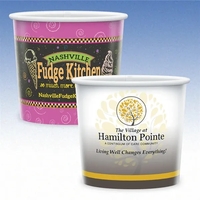 16 oz-Cold Paper Cups- Paper Container with Hi-Definition Full Color...