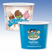 8 oz-Cold Paper Cups- Paper Container with Hi-Definition Full Color...