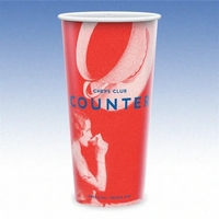 21 oz-Paper Cups-Coffee Cup with Hi-Definition Full Color Imprint, Made in......