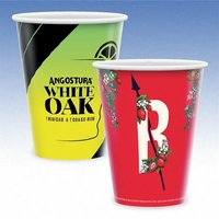 12 oz. compostable paper cup with hi-definition full color imprint. Made......