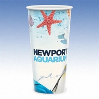21 oz. compostable paper cup with hi-definition full color imprint. Made......