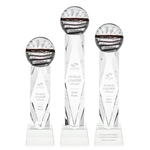 Serenity Award on Toscana Base - Clear