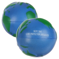 World globe stress ball.... from ASI 52710 Lincoln Line / Essef - Lincoln Line