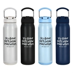 Pocket Hydro 24oz SS Vacuum Water bottle w Compartment