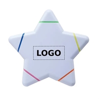 5 Color Star Shape Highlighter