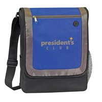 Vertical messenger bag with organizer & zip pocket.... from ASI 37455 Atteff...